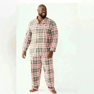Jammies for your Families Mens Christmas pajama set size L NWT